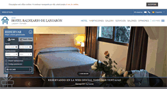 Desktop Screenshot of hotelbalneariolanjaron.com